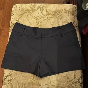 Alice + Olivia Black High Waist Shorts